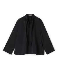 Ballsey/【一部追加予約】2－wayストレッチ タイ付きスタンドカラーブラウス/507862282