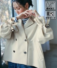 ROPE' PICNIC/【撥水加工・花粉ガード】ショートトレンチコート スプリングコート/507862354