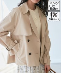 ROPE' PICNIC/【撥水加工・花粉ガード】ショートトレンチコート スプリングコート/507862354