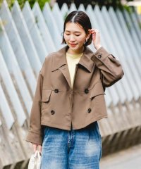 URBAN RESEARCH ROSSO/F by ROSSO　ビッグカラーダブルショートコート/507862382