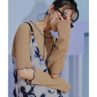 miette/ミエット miette エルボースリット配色メロートップス/507862796