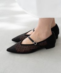 welleg/ウェレッグ welleg ポインテッドトゥ チュールストラップパンプス/507862865