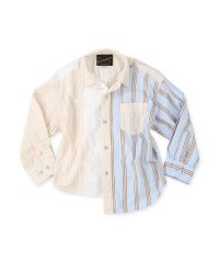 ゴートゥーハリウッド/ゴートゥーハリウッド GO TO HOLLYWOOD Mix Striped Shirt/507863044