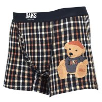 DAKS/ダックス DAKS ダックス DAKS ボクサーパンツ 下着 インナー アンダーウェア メンズ 前閉じ M－L メンズ下着 男性 ブラック グレー ネイビー レ/507863092