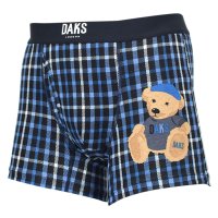 DAKS/ダックス DAKS ダックス DAKS ボクサーパンツ 下着 インナー アンダーウェア メンズ 前閉じ M－L メンズ下着 男性 ブラック グレー ネイビー レ/507863092