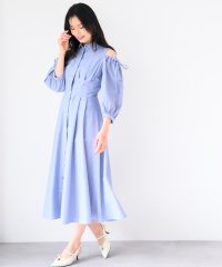 MISCH MASCH/ミッシュマッシュ MISCH MASCH 2025春夏新作 肩開きシャツワンピース/MM517404/507863102