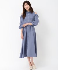 MISCH MASCH/ミッシュマッシュ MISCH MASCH 2025春夏新作 肩開きシャツワンピース/MM517404/507863102