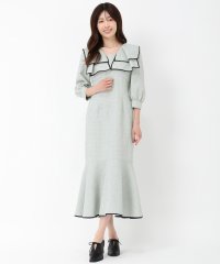 MISCH MASCH/ミッシュマッシュ MISCH MASCH 2025春夏新作 ビッグカラーマーメイドワンピース/MM517407/507863103