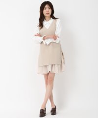 MISCH MASCH/ミッシュマッシュ MISCH MASCH 2025春夏新作 裾シフォンフリルミニジャンスカ/MM517409/507863104