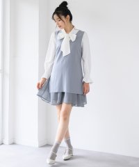 MISCH MASCH/ミッシュマッシュ MISCH MASCH 2025春夏新作 裾シフォンフリルミニジャンスカ/MM517409/507863104