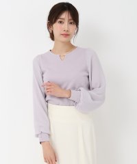 MISCH MASCH/ミッシュマッシュ MISCH MASCH 2025春夏新作 シフォン袖バー付きニット/MM518308/507863111