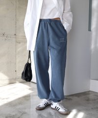 and　Me.../アンドミー andme ピグメント加工 ANME エンブロイダリー ロゴ 裏毛 スウェット パンツ/507863131