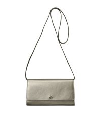 HIROFU/【アクセサリー】クラッチバッグ ウォレットショルダーバッグ （ストラップ付き） レザー 2WAY 本革（商品番号：P25－50604）/504859389