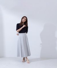 NATURAL BEAUTY BASIC/サイドバックルフレアスカート/507851521
