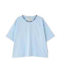 AVIREX/《WOMEN'S》OPEN COLLAR PRINT T－SHIRT/オープンカラープリントTシャツ/507858657