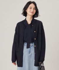 JIYU-KU（SMALL SIZE）/【カタログ掲載・洗える】シャイニーツイードニット アウター/507863598