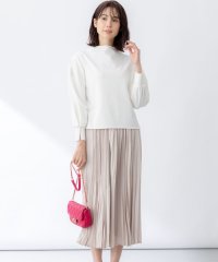 KUMIKYOKU(S SIZE)/【WEB限定・2SET】ポンチトップス×プリーツスカートセットアップ/507863616