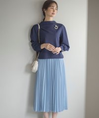 KUMIKYOKU(S SIZE)/【WEB限定・2SET】ポンチトップス×プリーツスカートセットアップ/507863616