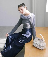 JILL by JILL STUART/リボンベルト付きワイドパンツ/507863870