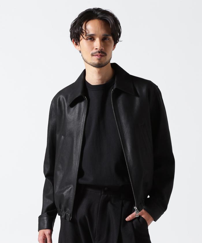 YOKE/ヨーク/GOAT SUEDE NAPPALAN LEATHER ZIP BLOUSON YOKE/ヨーク/GOAT SUEDE NAPPALAN LEATHER ZIP BLOUSON