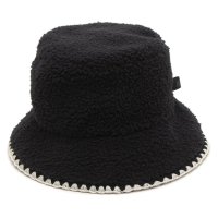 UGG/アグ UGG 帽子 フラッフ スカロップド ハット ブラック レディース UGG 100914 W UGGFLUFF SCALLOPED HAT BLK/507864339