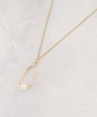 grove/メタルオーバルパール調ロングネックレス/507864466