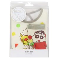 cinemacollection/シネマコレクション cinemacollection クレヨンしんちゃん ベビー用品 ベビーセット ビブ＆ソックス しんちゃん アイス スモールプラネット プレ/507864579