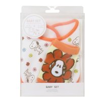cinemacollection/シネマコレクション cinemacollection スヌーピー ベビー用品 ベビーセット ビブ＆ソックス フラワー ピーナッツ スモールプラネット プレゼント/507864592