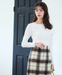 12Twelve Agenda/トゥエルブアジェンダ 12Twelve Agenda ドレープアシメオフショルニットプルオーバー/507864769