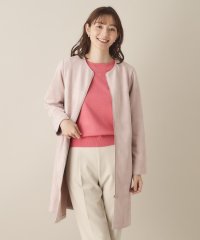 ITS’ DEMO/【通勤】カットフェイクスエードコート/507864817
