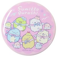 cinemacollection/シネマコレクション cinemacollection すみっコぐらし 手鏡 缶ミラー 集合柄 サンエックス マリモクラフト コスメ雑貨 キャラクター グッズ/507864947