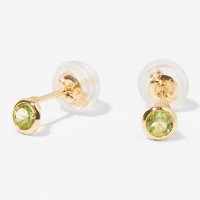 L&Co./エルアンドコー L&Co. K10誕生石ピアス【8月ペリドット】/507865217