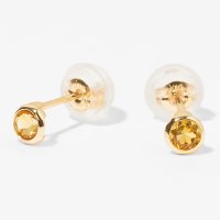 L&Co./エルアンドコー L&Co. K10誕生石ピアス【11月シトリン】/507865220