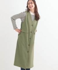 SHOO・LA・RUE　DRESKIP/シューラルー／ドレスキップ SHOO・LA・RUE/DRESKIP ジレにもなるVネックジャンドレ/507865271