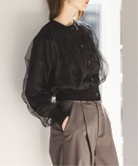 NOBLE/チュールレイヤードカーディガン/507865311