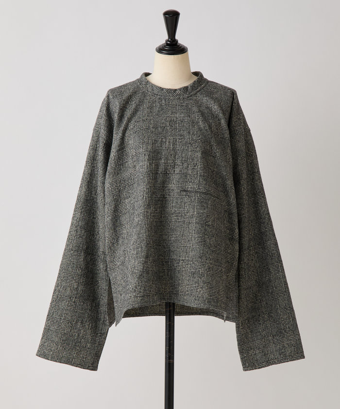 BEARDSLEY チェックプルオーバー F グレー