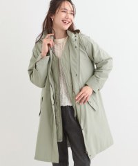 SHOO・LA・RUE/【撥水/防花粉/S－LL】ライナー付き ミリタリーフーデッドコート/507865346
