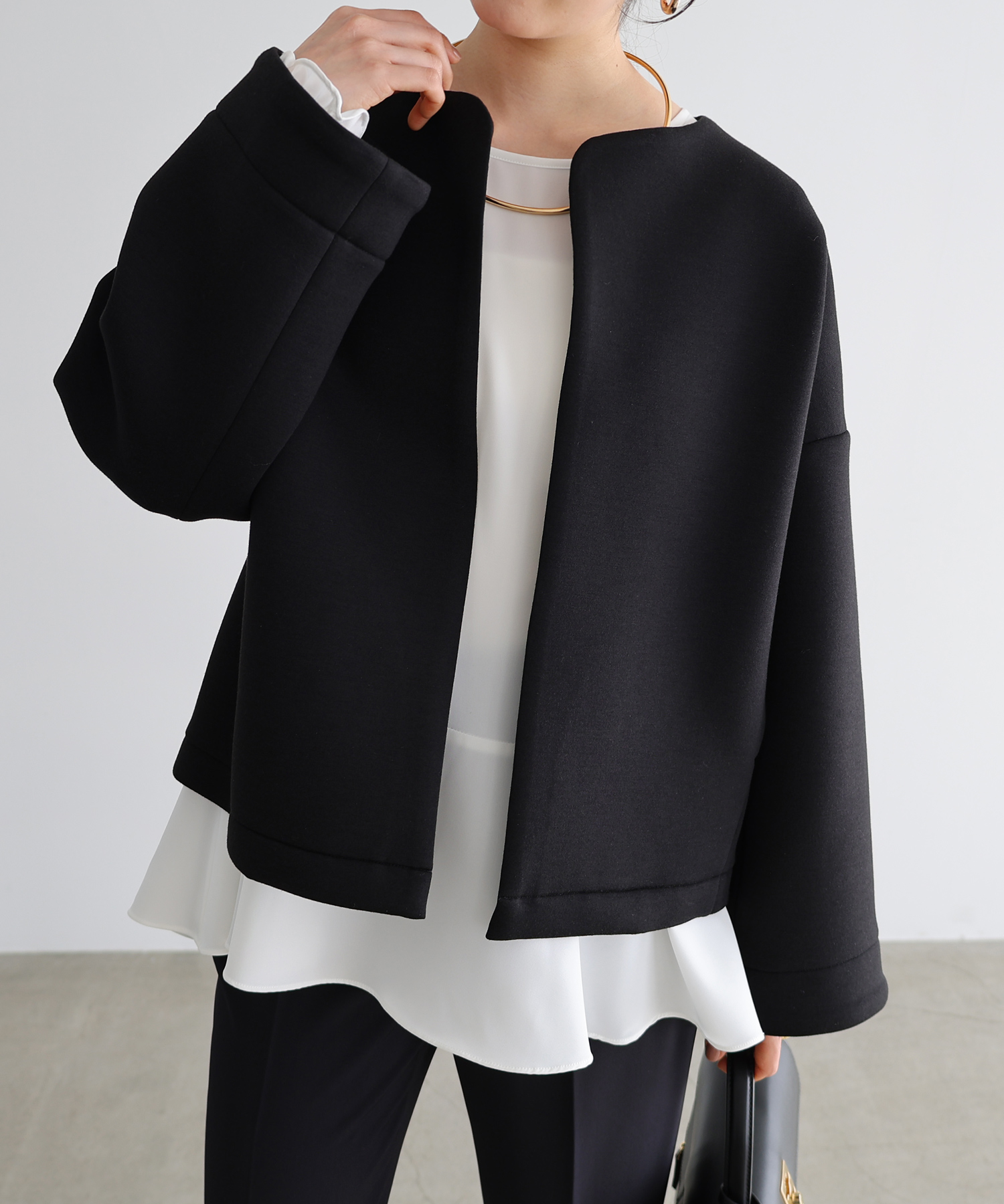 ノーカラージャケットのファッション通販 - d fashion