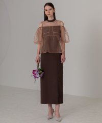 Leja/レジャ Leja レースドットビスチェセットアップIラインドレスワンピース美脚効果結婚式 パーティードレス 成人式 20代 30代 40代/507865730