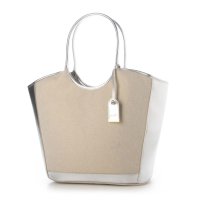 perche/【テレビドラマ着用アイテム】ペルケ perche キャンバス・牛革トリミングトート/507865754