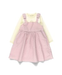 branshes/肩リボンドッキングジャンパースカート/507865874