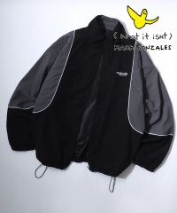Mark Gonzales/マークゴンザレス Mark Gonzales 別注 オーバーサイズ パイピング ナイロンジャケット/トラックジャケット ブルゾン/507866328