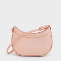 CHARLES & KEITH/Sabine サビーヌ ノットストラップカーブショルダーバッグ/507866727