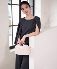 DRESS+/ドレスプラス DRESS+ ケープ風ワイドパンツドレス/504025050