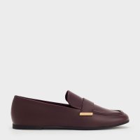 CHARLES & KEITH/アーモンドトゥ ローファーフラット/506894721