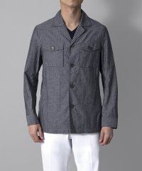 D'URBAN/綿麻ワッシャーサファリジャケット(71cm)/507775748
