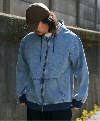 VENCE　EXCHANGE/デニムフルジップパーカー/507838860
