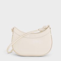 CHARLES & KEITH/Sabine サビーヌ ノットストラップカーブショルダーバッグ/507866727