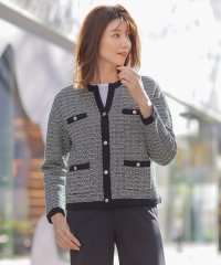 J.PRESS LADIES/【洗える】DAILY TWEED ニット アウター/507866982