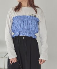 titivate/サッカーストライプシャーリングビスチェ/507867510